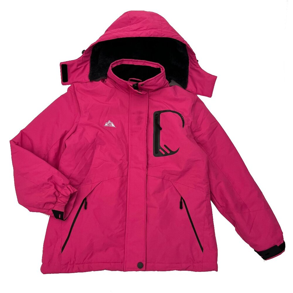 Latest Vogue Weather Gear Sports Waterproof Hoodie Pink Jacket Womens S